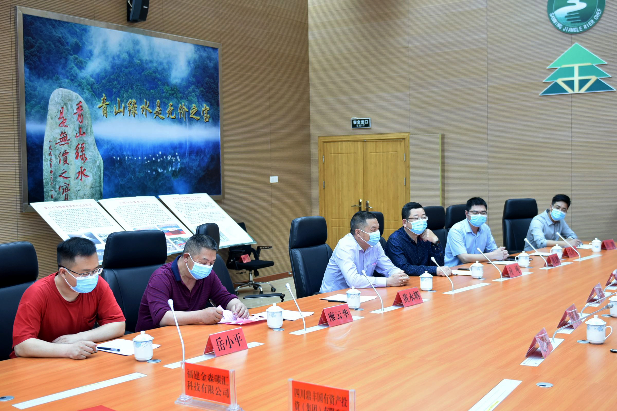 福建金森與四川南江縣合作簽約，攜手林業碳匯產業發展